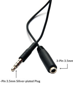 Genuine 4ft Sennheiser KBL Ext 3.5mm Audio Jack Cable
