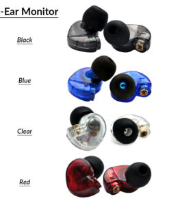 Quality ED215 Single Driver In-Ear Monitor IEM Earbuds